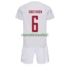 Maillot de Supporter Danemark Andreas Christensen 6 Extérieur Coupe du Monde 2022 Pour Enfant